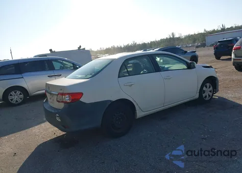 2011 Toyota Corolla Le z USA, uszkodzony, nr VIN 2T1BU4EE2BC537907